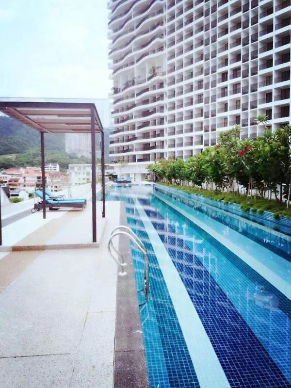 Large Family Seaview Suite 3 Rooms By The Only Bnb Tanjung Tokong Apartament