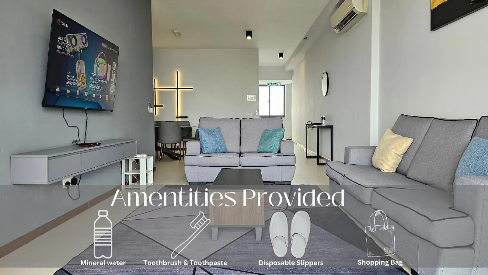 Large Family Seaview Suite 3 Rooms By The Only Bnb Tanjung Tokong